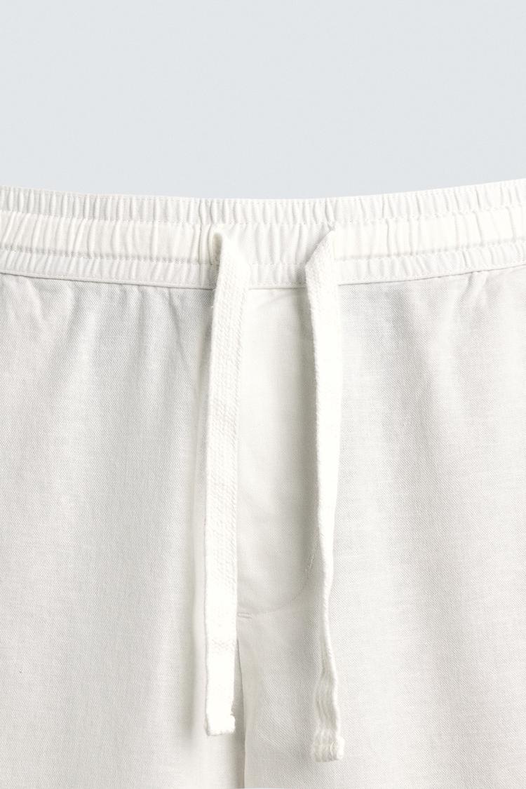 PANTALÓN RELAXED FIT ALGODÓN - LINO