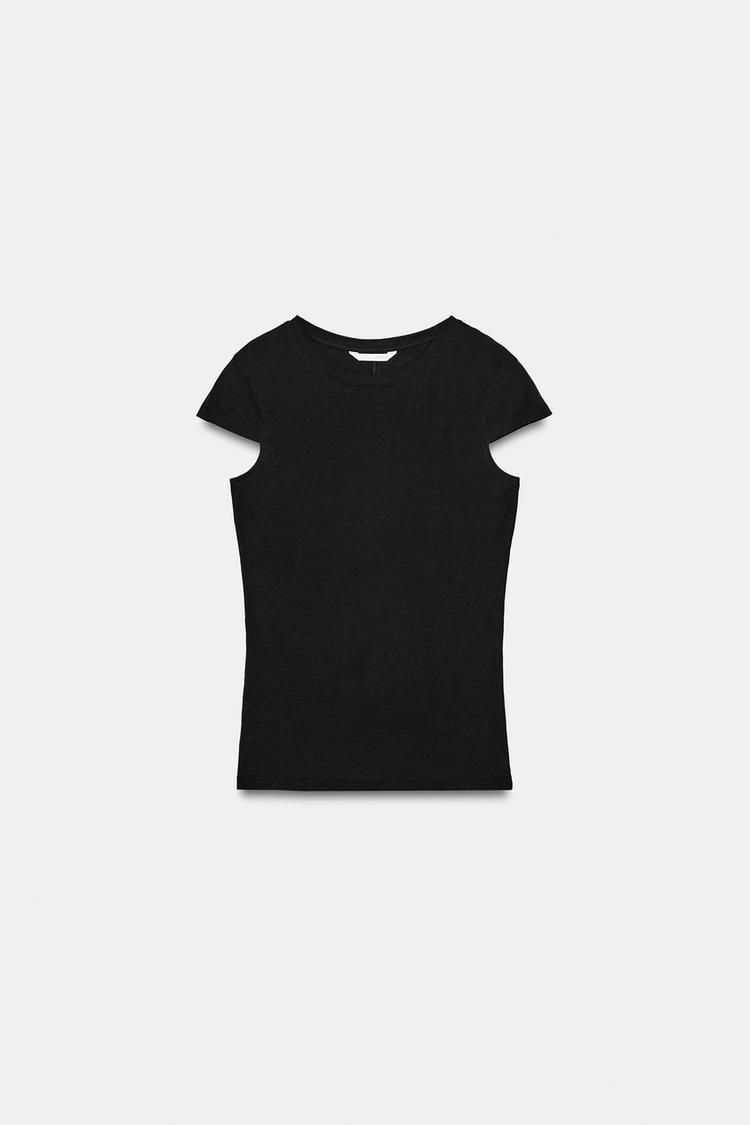 CAMISETA MINIMAL MANGA CORTA