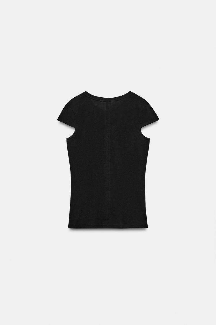CAMISETA MINIMAL MANGA CORTA