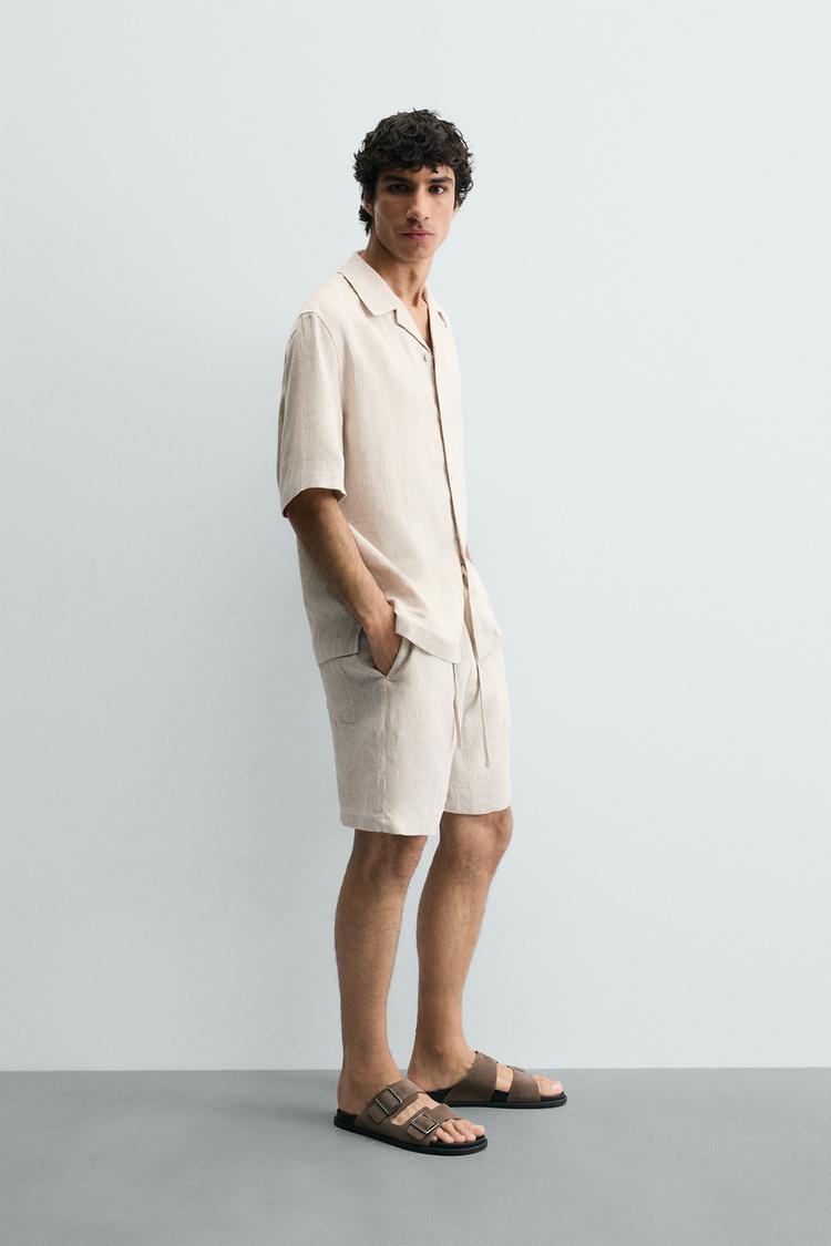 CAMISA RELAXED FIT 100% LINO