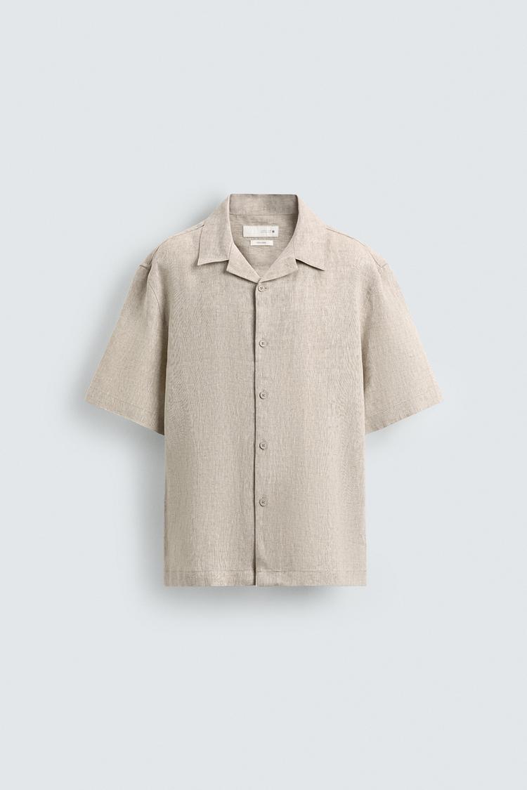 CAMISA RELAXED FIT 100% LINO