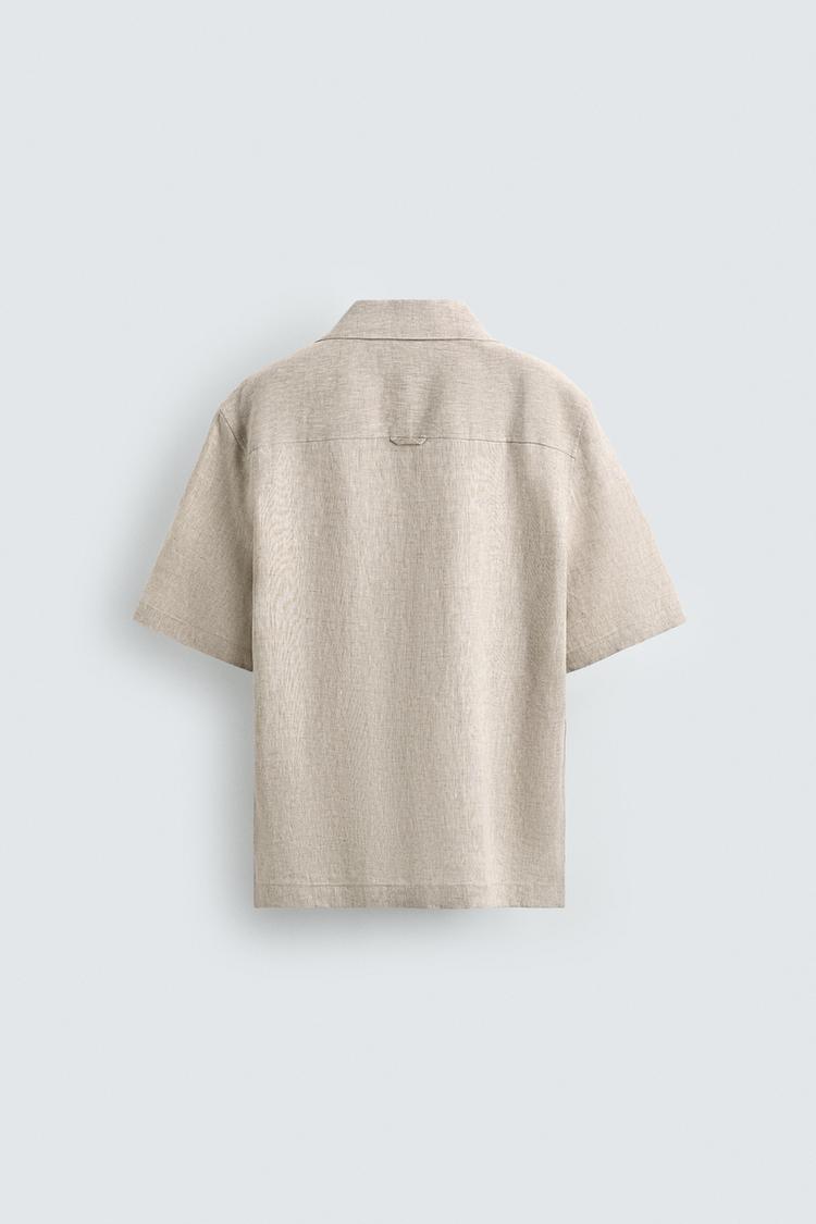 CAMISA RELAXED FIT 100% LINO