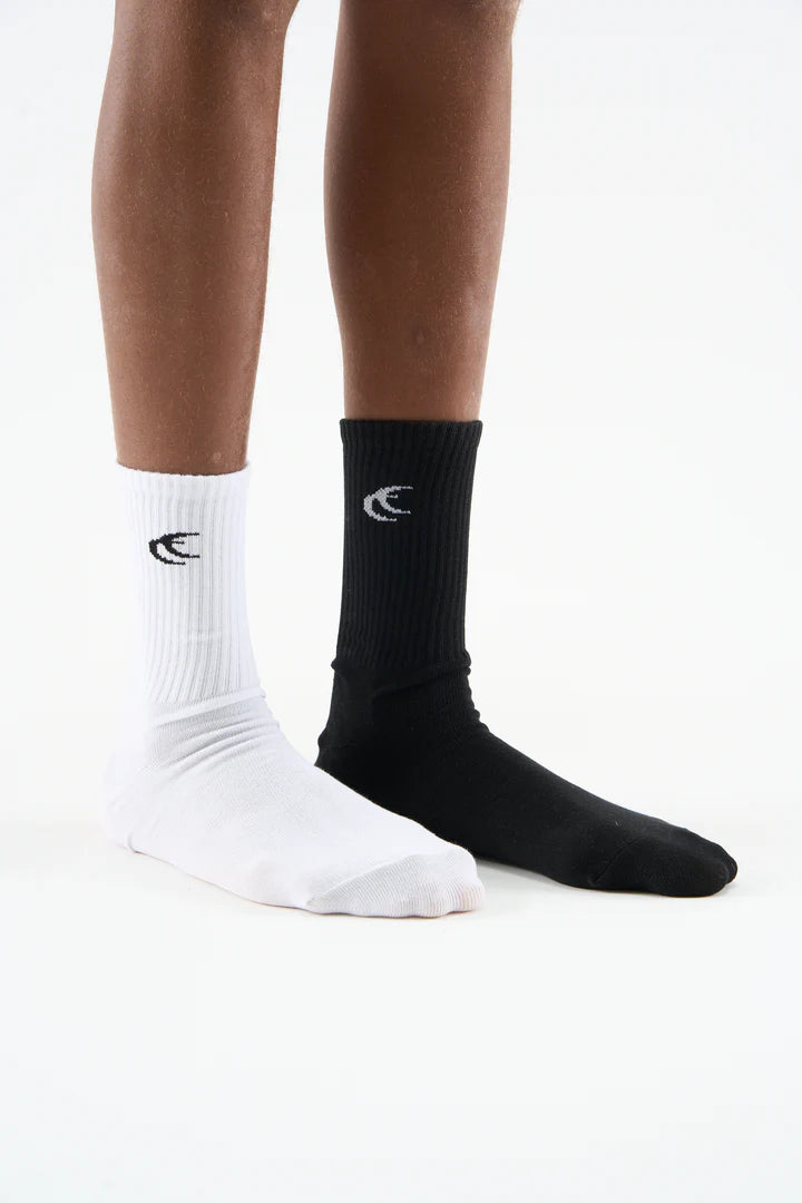 CALCETINES NEGROS Y BLANCOS IKONIC PACK
