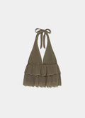 TOP HALTER VOLANTES